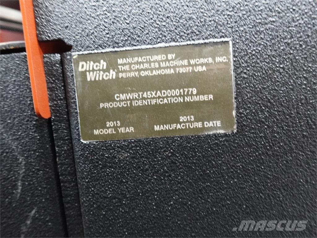 Ditch Witch rt45 Freze za kopanje jarkov Trenčerji