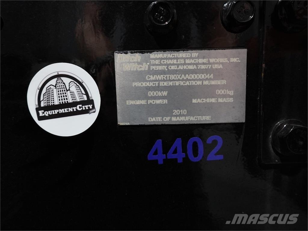 Ditch Witch RT80 Freze za kopanje jarkov Trenčerji