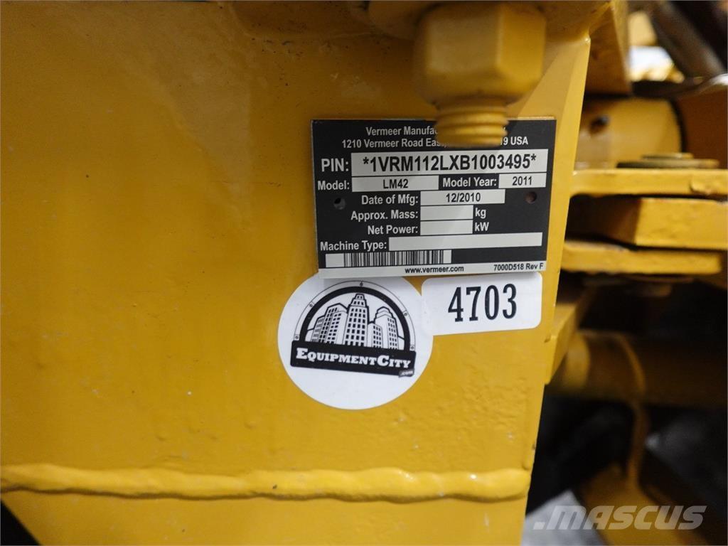 Vermeer LM42 Freze za kopanje jarkov Trenčerji