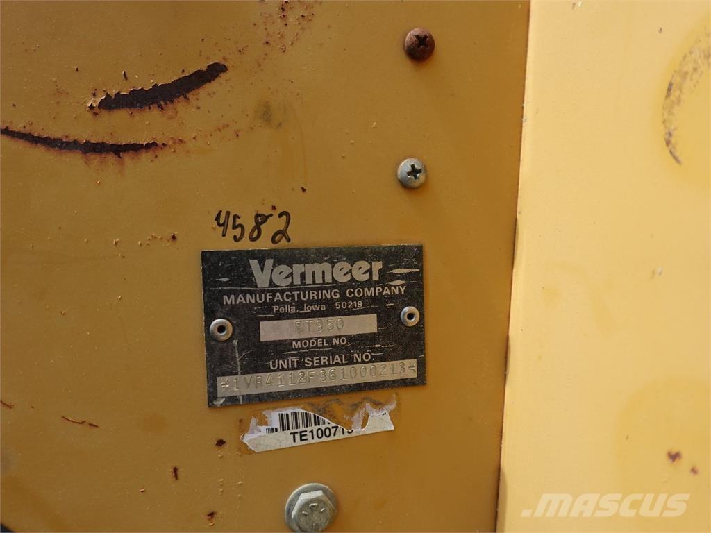 Vermeer RT950 Freze za kopanje jarkov Trenčerji