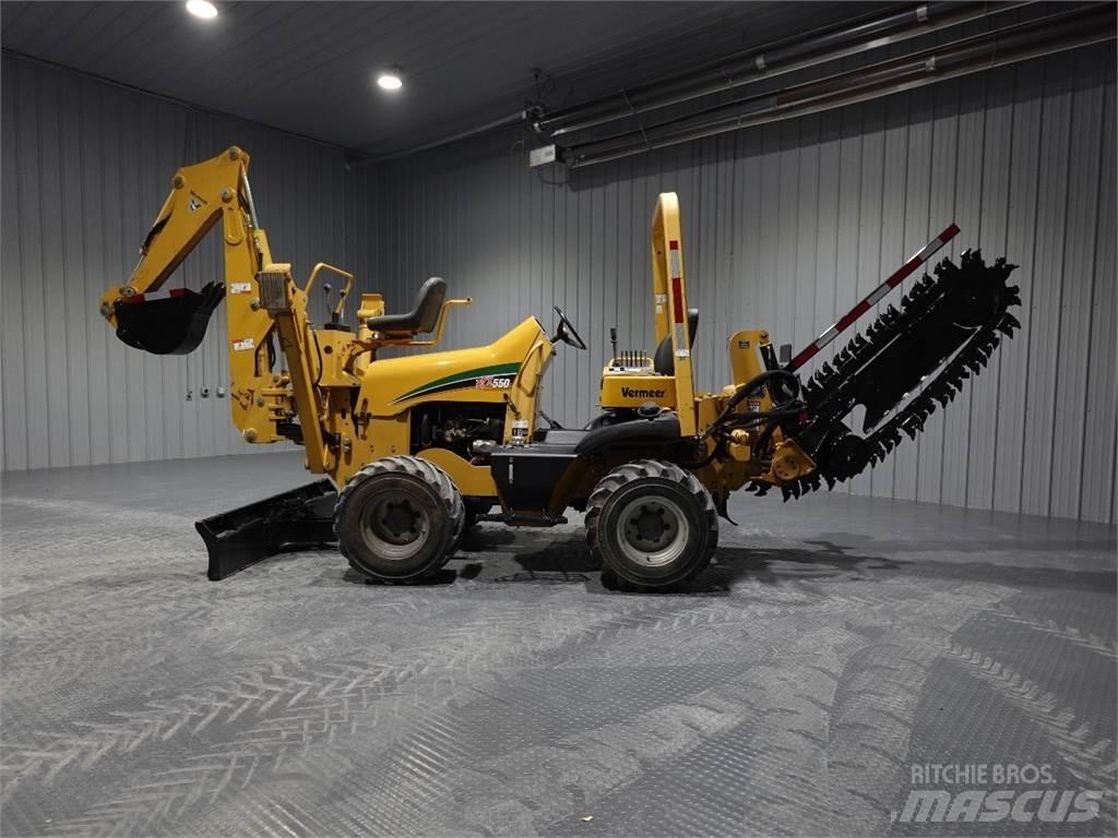 Vermeer RTX550 Freze za kopanje jarkov Trenčerji