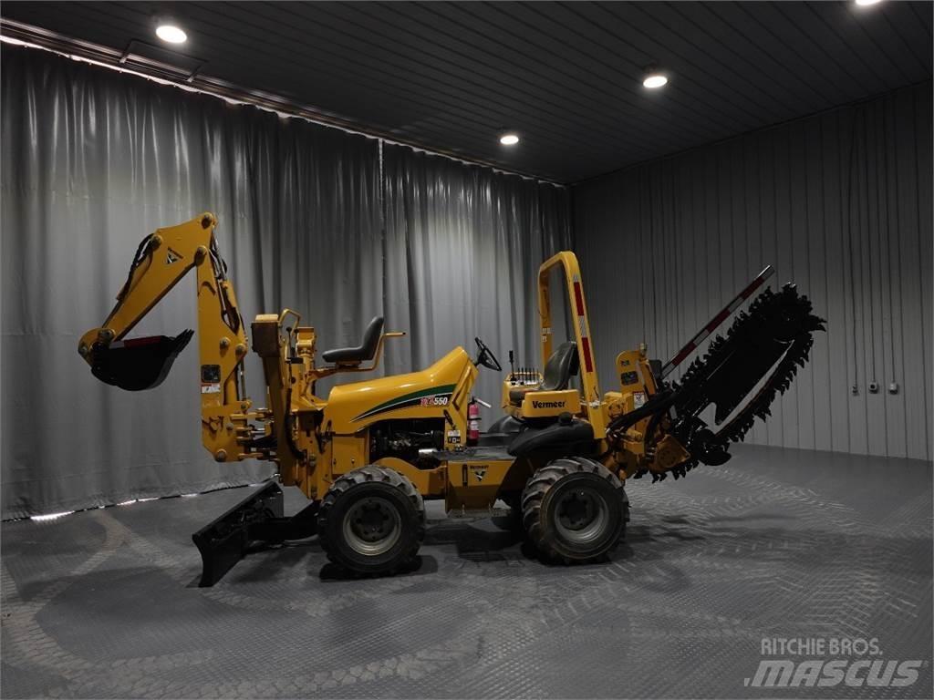Vermeer RTX550 Freze za kopanje jarkov Trenčerji