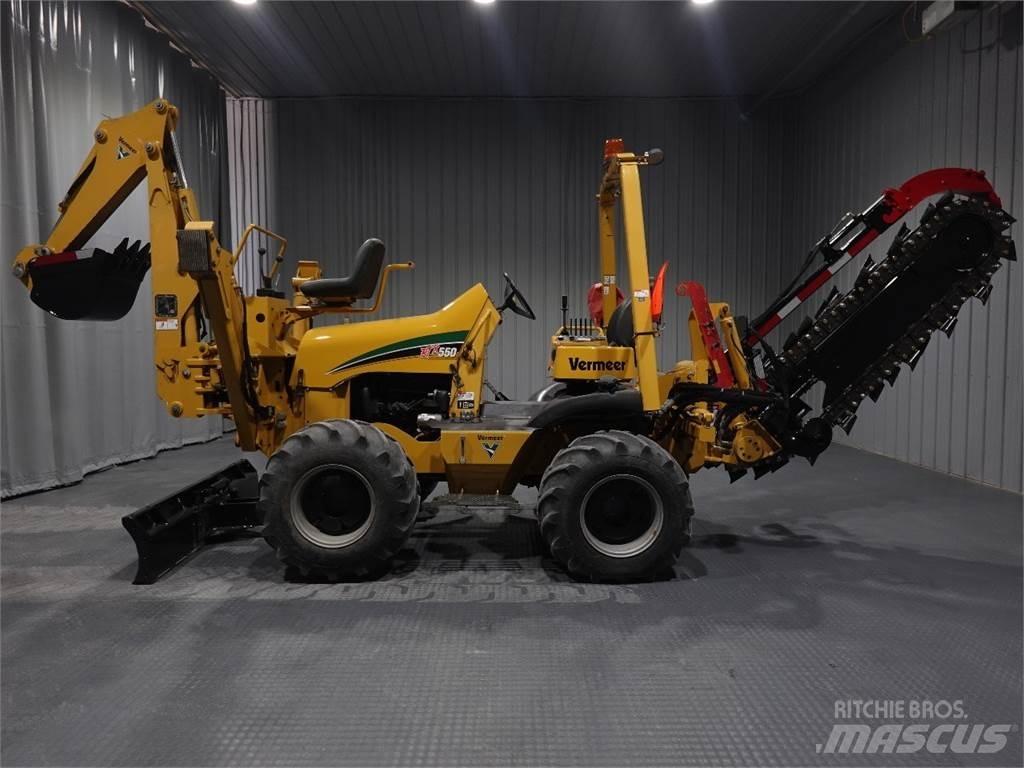 Vermeer RTX550 Freze za kopanje jarkov Trenčerji