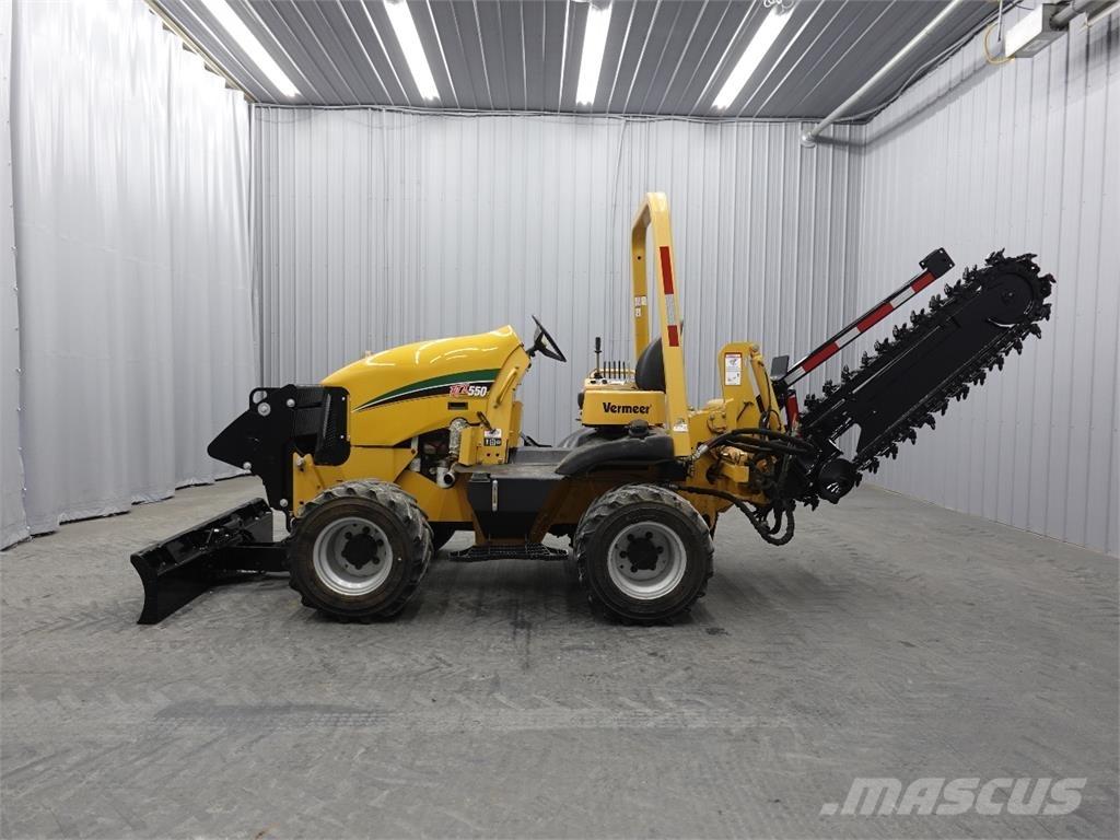 Vermeer RTX550 Freze za kopanje jarkov Trenčerji