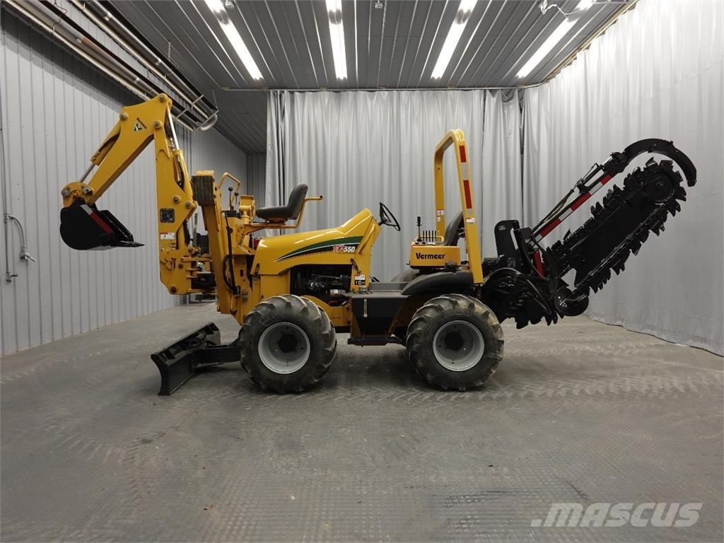 Vermeer RTX550 Freze za kopanje jarkov Trenčerji