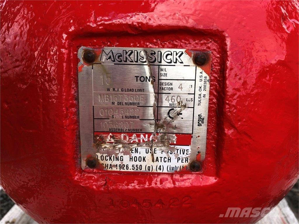  McKissick Rezervni deli in oprema za dvigala