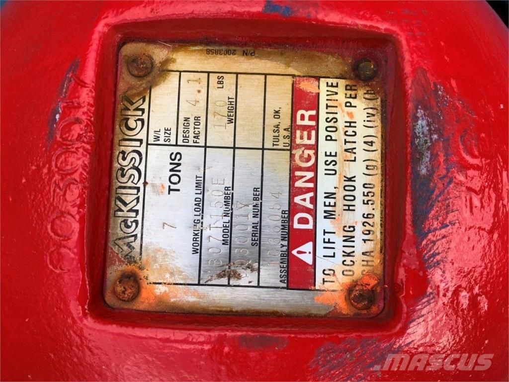  McKissick Rezervni deli in oprema za dvigala