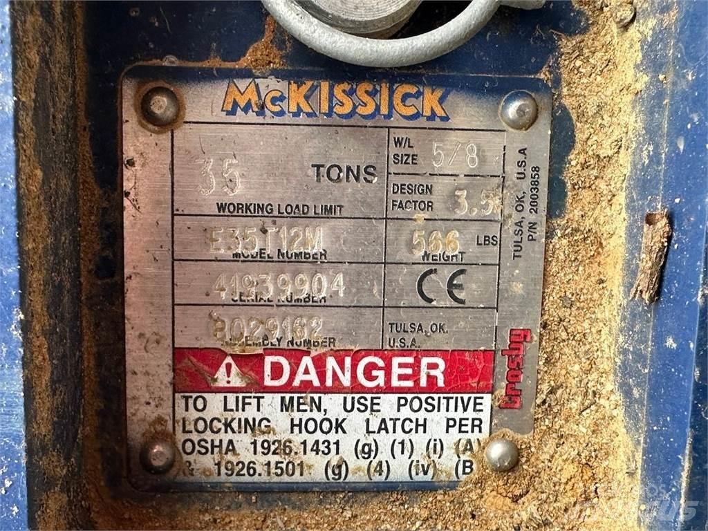  McKissick E35T12M Rezervni deli in oprema za dvigala