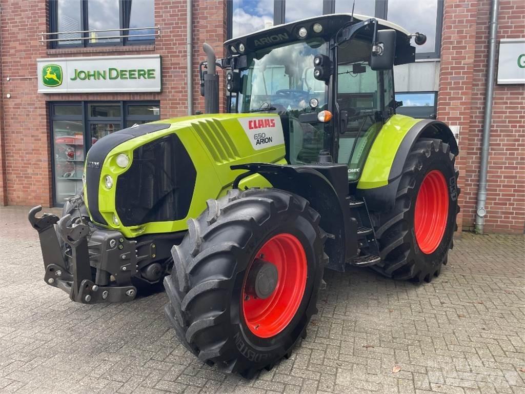 CLAAS Arion 650 Traktorji