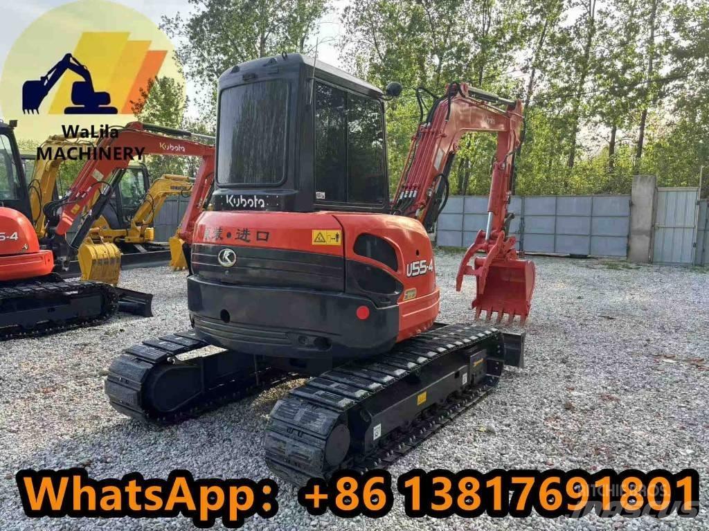 Kubota U 55-4 Mini bagri <7t