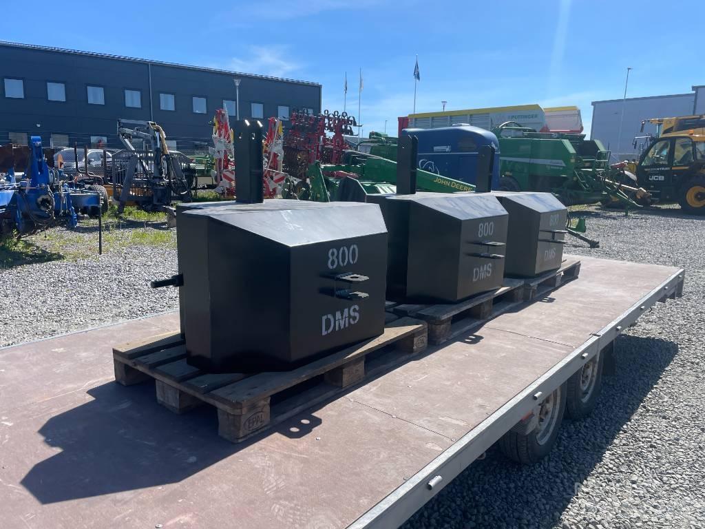  DSM Frontvikt 800kg Sprednje uteži