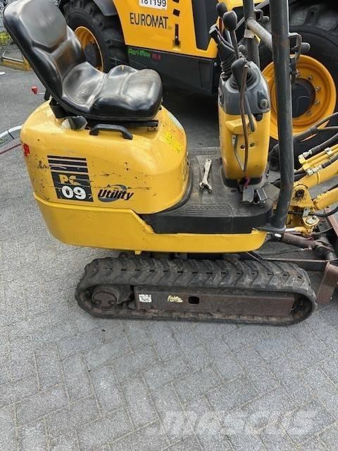 Komatsu PC09-1 Mini bagri <7t