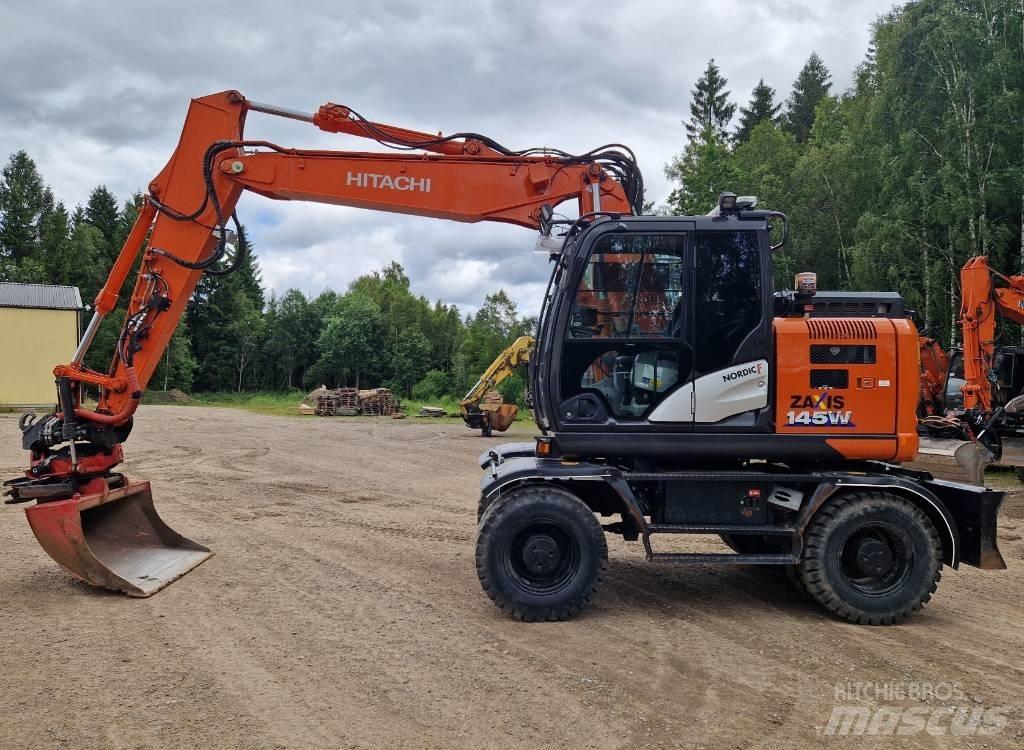 Hitachi ZX 145 W-6 Bagri na kolesih