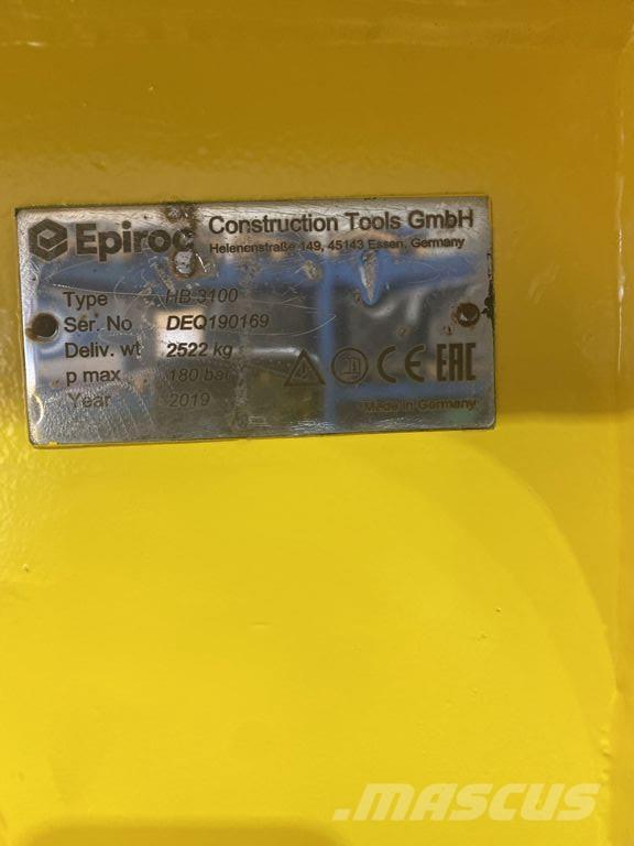 Epiroc HB3100 Kladiva