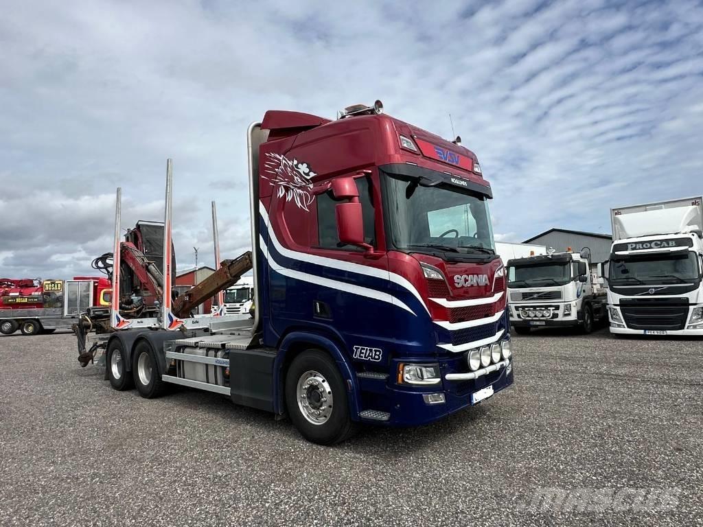 Scania R650B 6X4 NB Tovornjaki za hlode