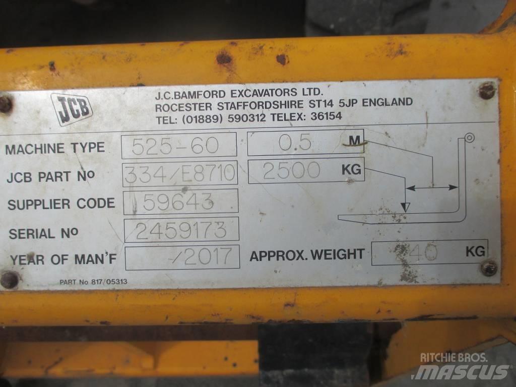 JCB 525-60 Teleskopski viličarji