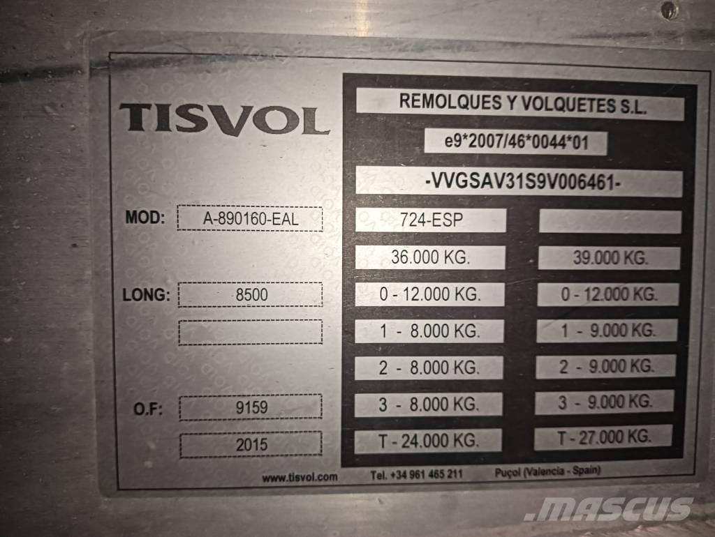  Tisvol A-890160-EAL Polprikolice prekucniki - kiper