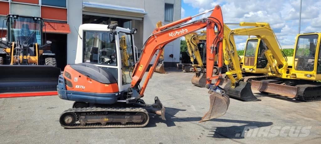 Kubota KX 71-3 Mini bagri <7t