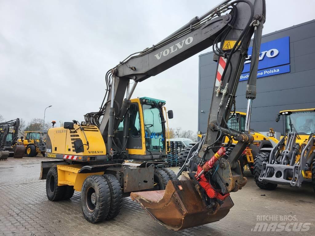 Volvo EW160B Bagri na kolesih