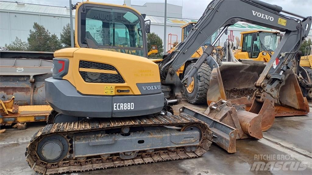Volvo ECR 88 D Mini bagri <7t