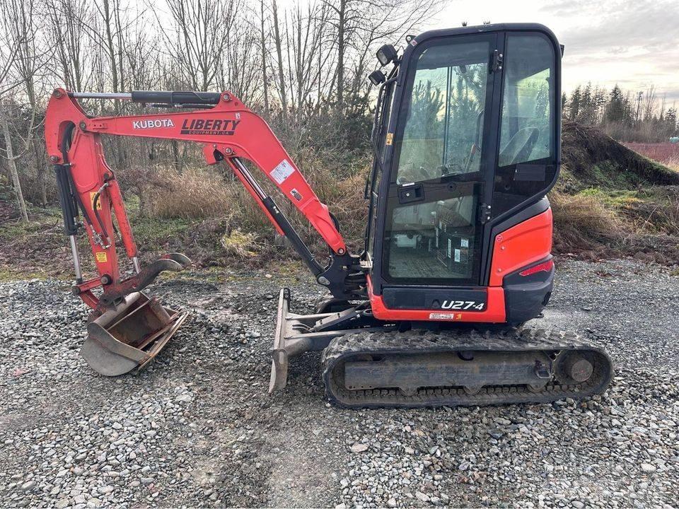 Kubota U 27 Mini bagri <7t
