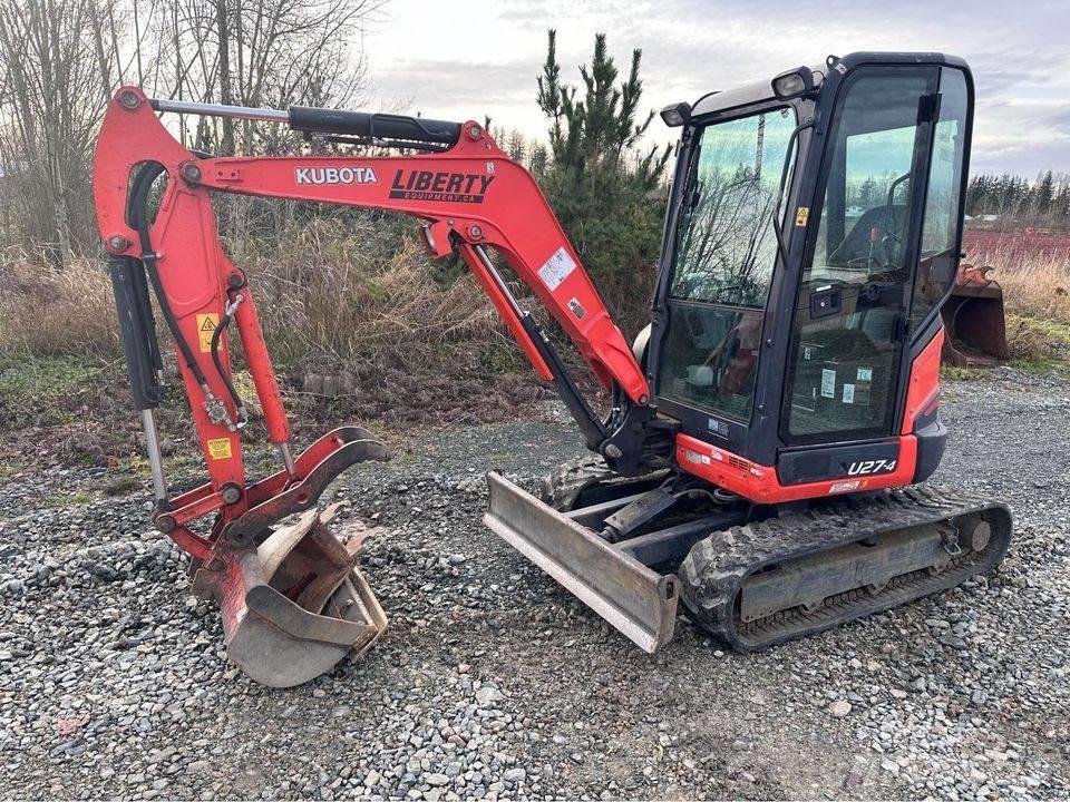 Kubota U 27 Mini bagri <7t