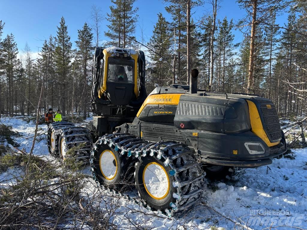 Ponsse Scorpion Harvesterji