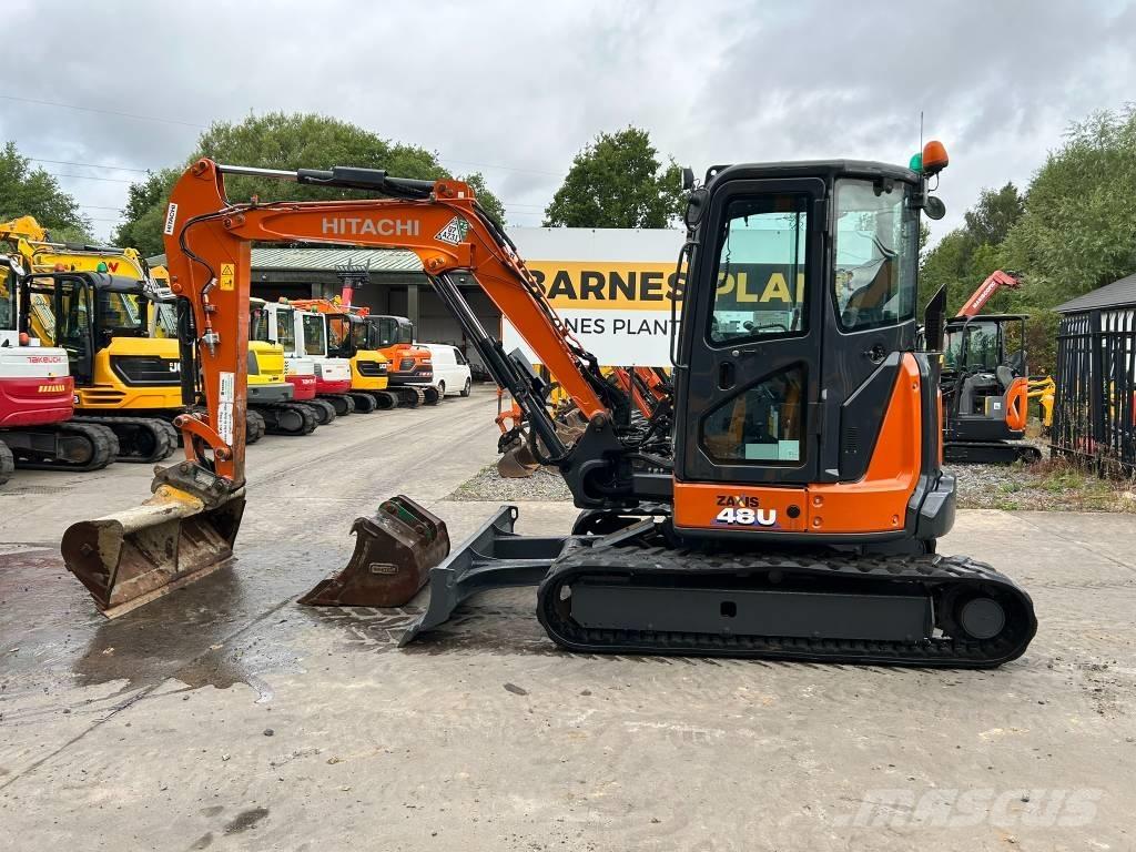 Hitachi ZX 48 U-6 Mini bagri <7t