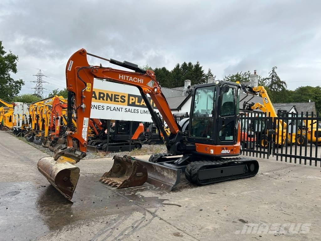 Hitachi ZX 48 U-6 Mini bagri <7t