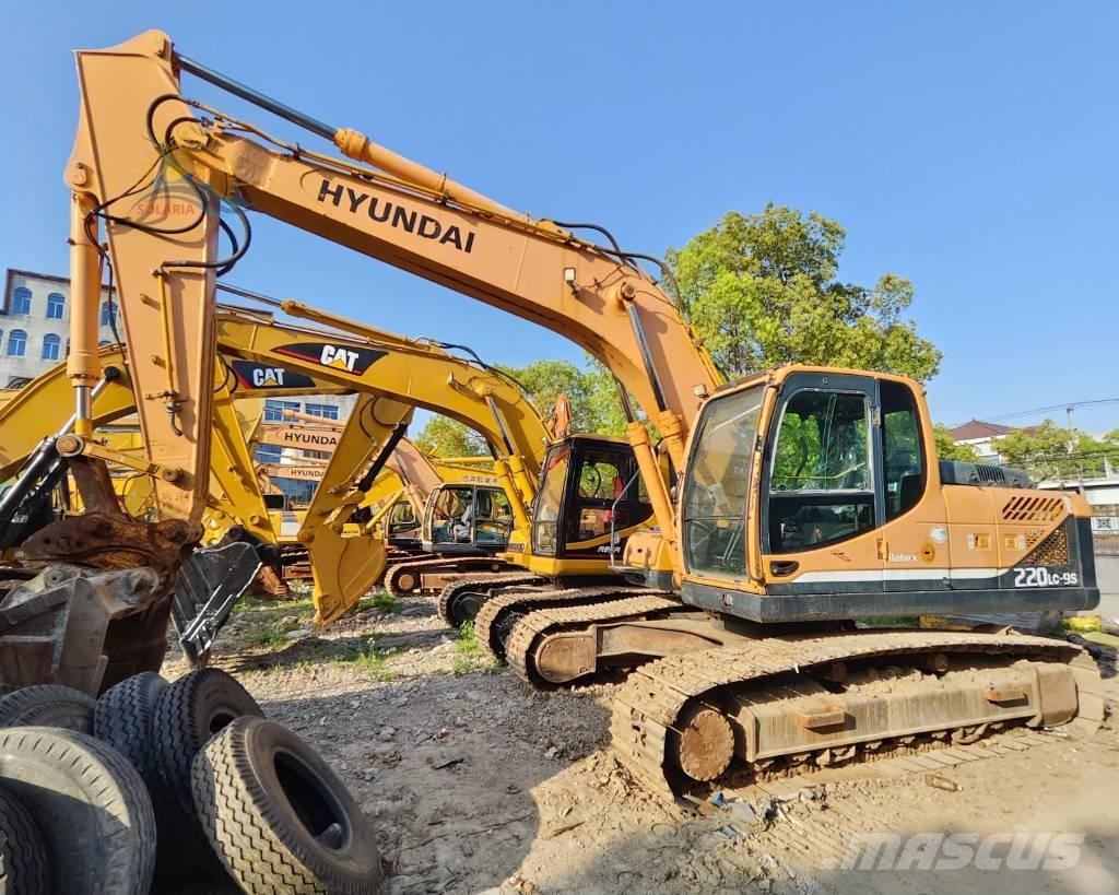 Hyundai R220LC-9S Bagri goseničarji