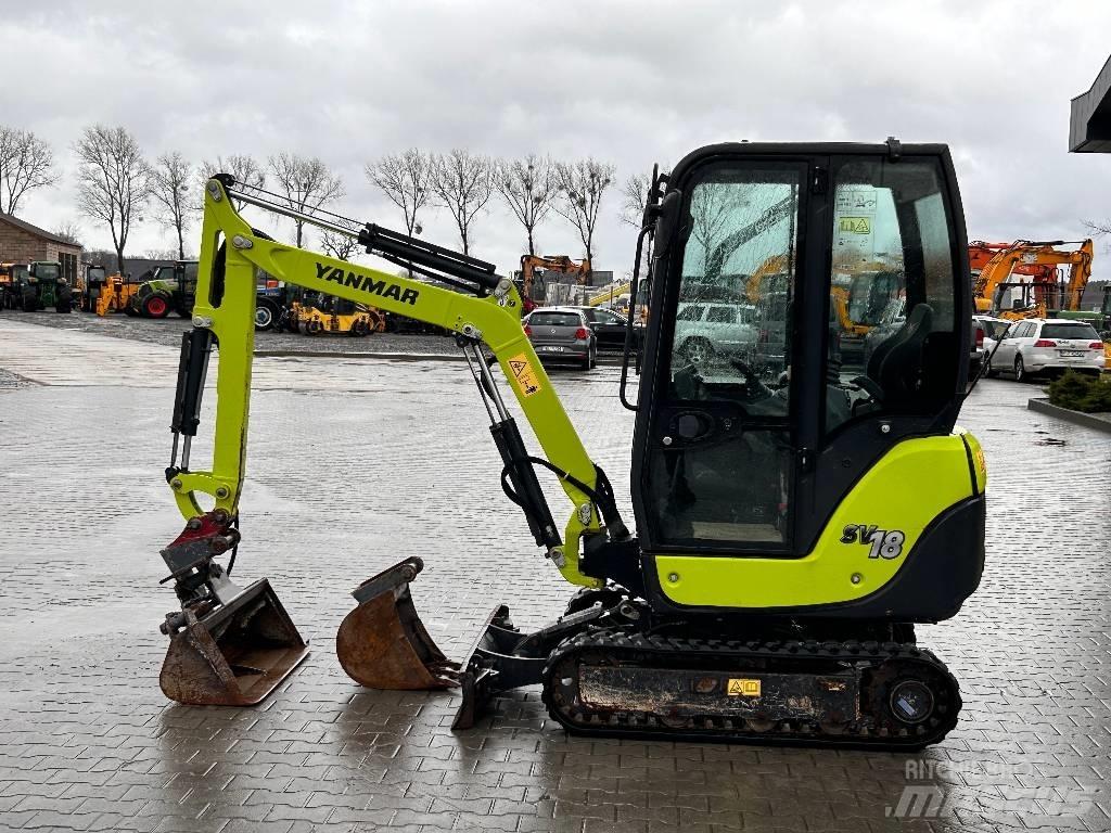 Yanmar SV 18 Mini bagri <7t