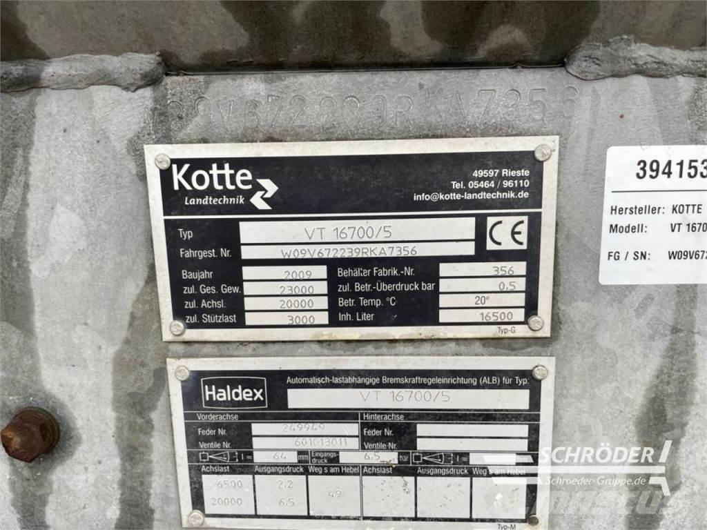 Kotte VT 16700 Cisterne za gnojnico