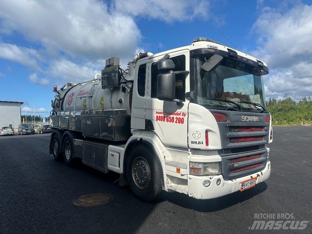 Scania P340 6x2*4 Vakuumski tovornjaki