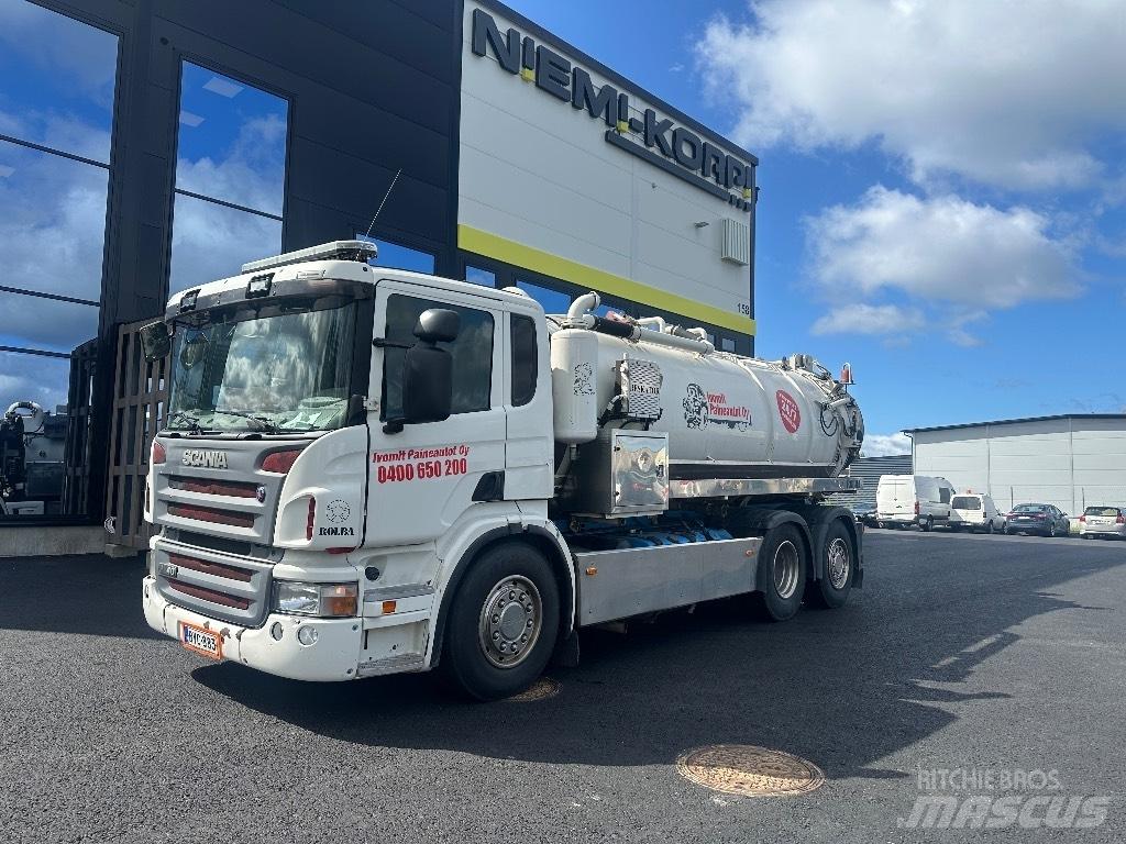 Scania P340 6x2*4 Vakuumski tovornjaki
