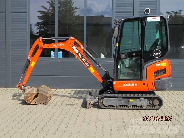 Kubota KX 019-4 Mini bagri <7t