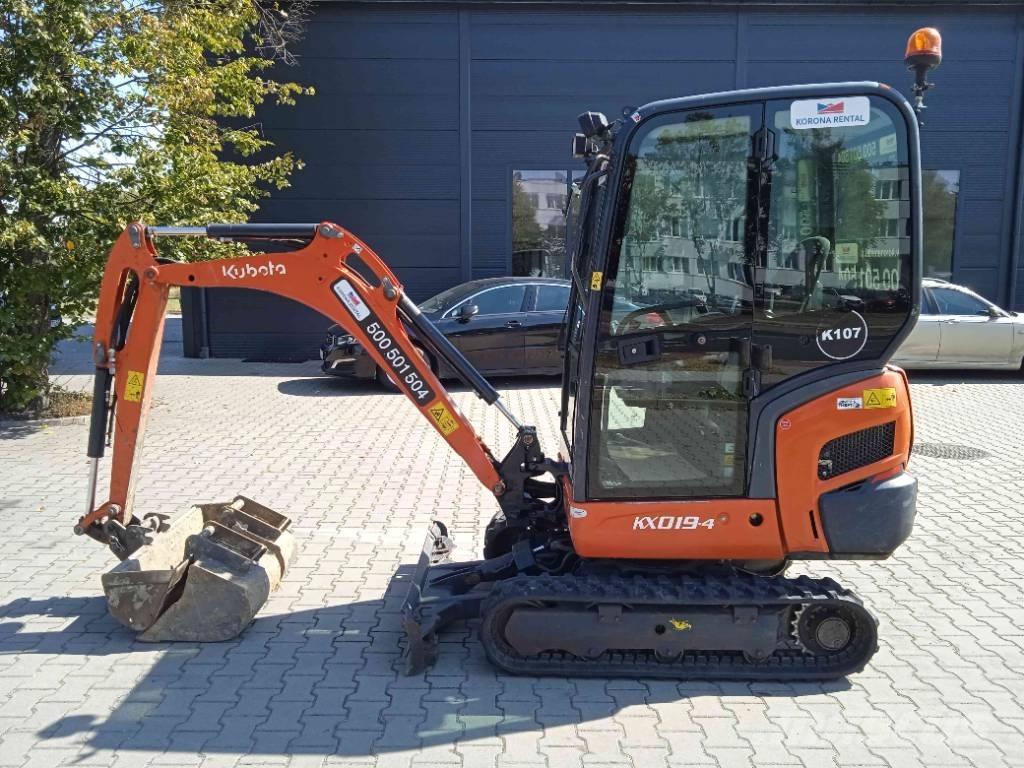 Kubota KX 019-4 Mini bagri <7t
