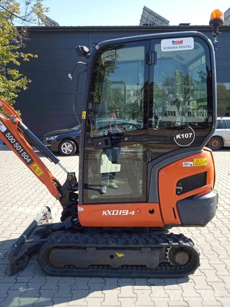 Kubota KX 019-4 Mini bagri <7t
