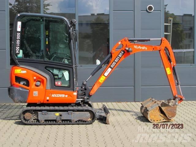 Kubota KX 019-4 Mini bagri <7t