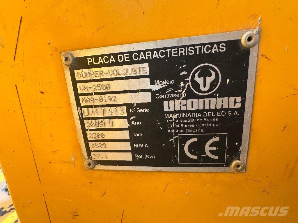 Uromac VH2500 Ne cestni demperji