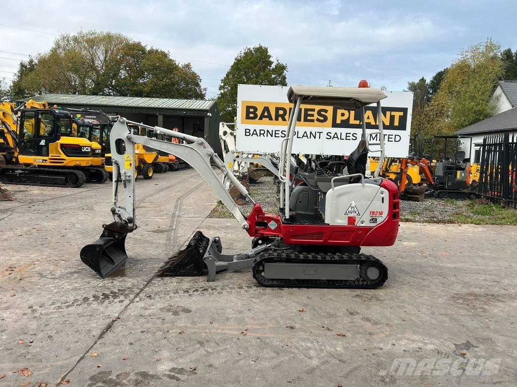 Takeuchi TB 216 Mini bagri <7t