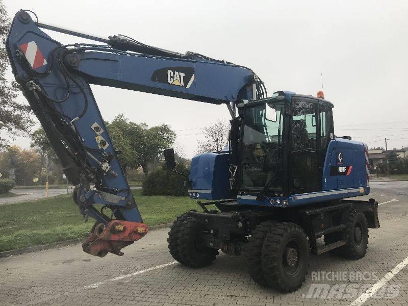 CAT M318F Bagri na kolesih