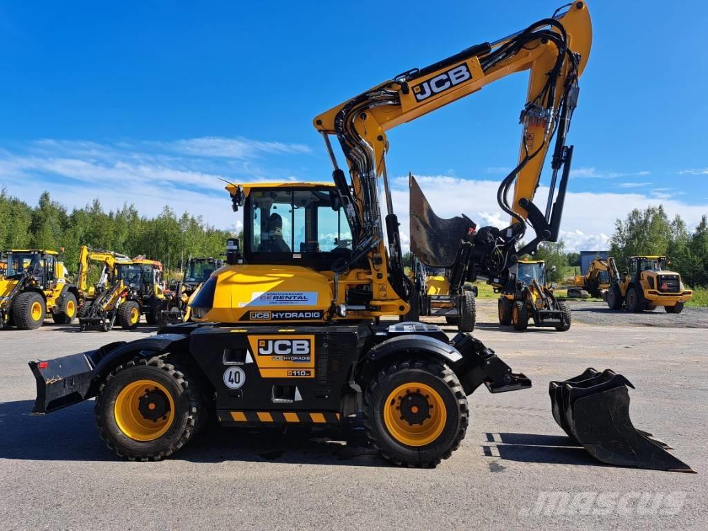 JCB Hydradig Bagri na kolesih