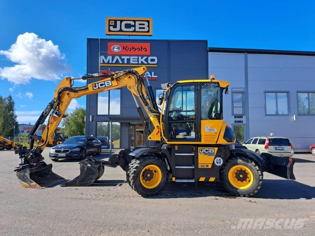 JCB Hydradig Bagri na kolesih