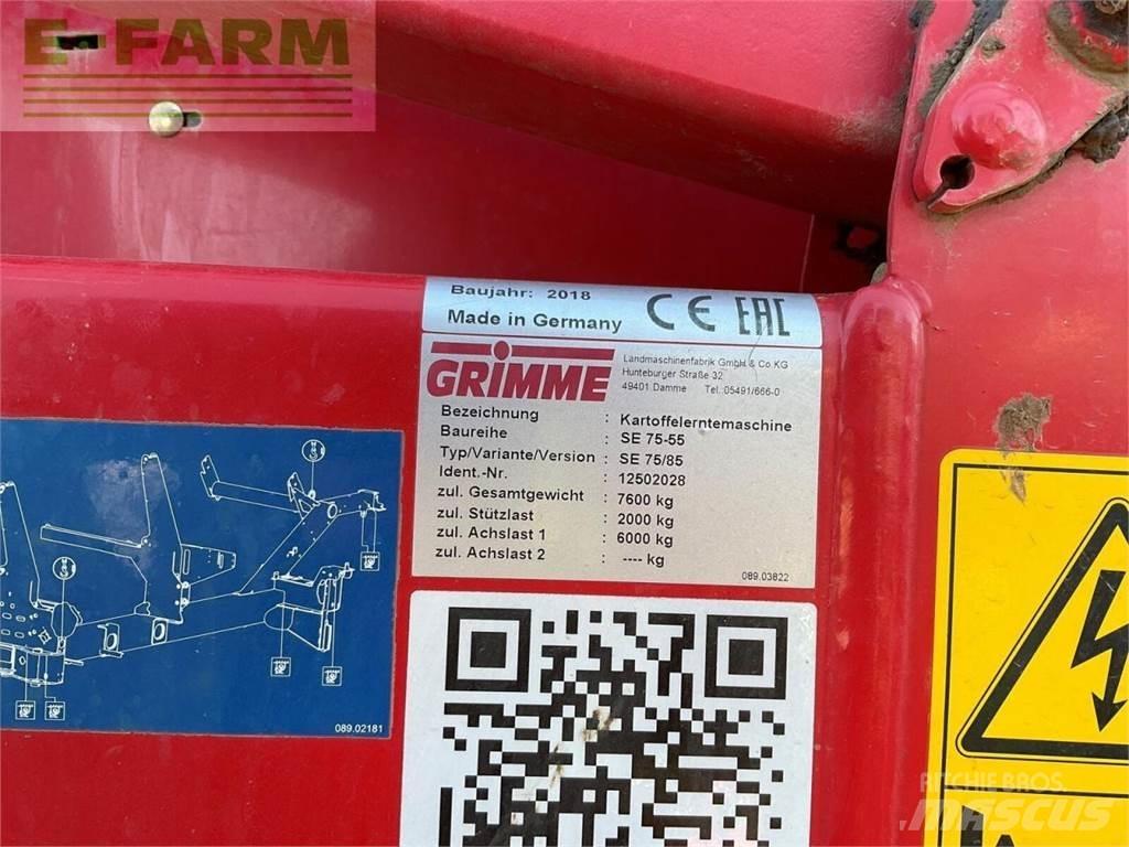 Grimme se 75-55 Stroji za žetje krompirja