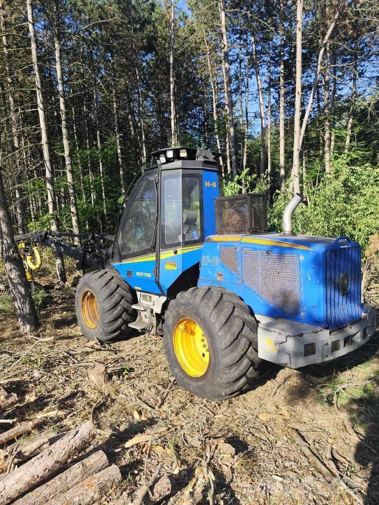 Rottne H8 Harvesterji