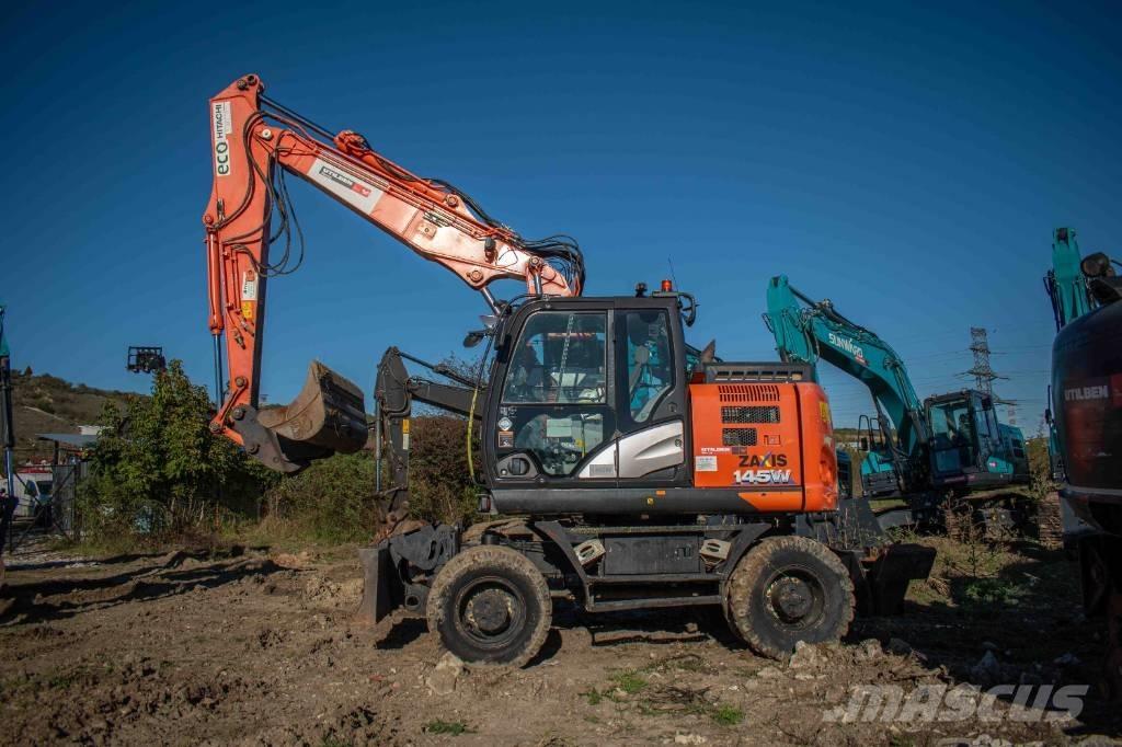 Hitachi ZX 145 Bagri na kolesih