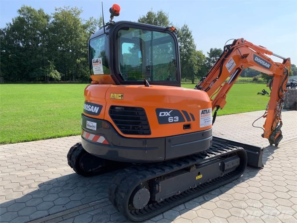 Doosan DX63-3 Mini bagri <7t