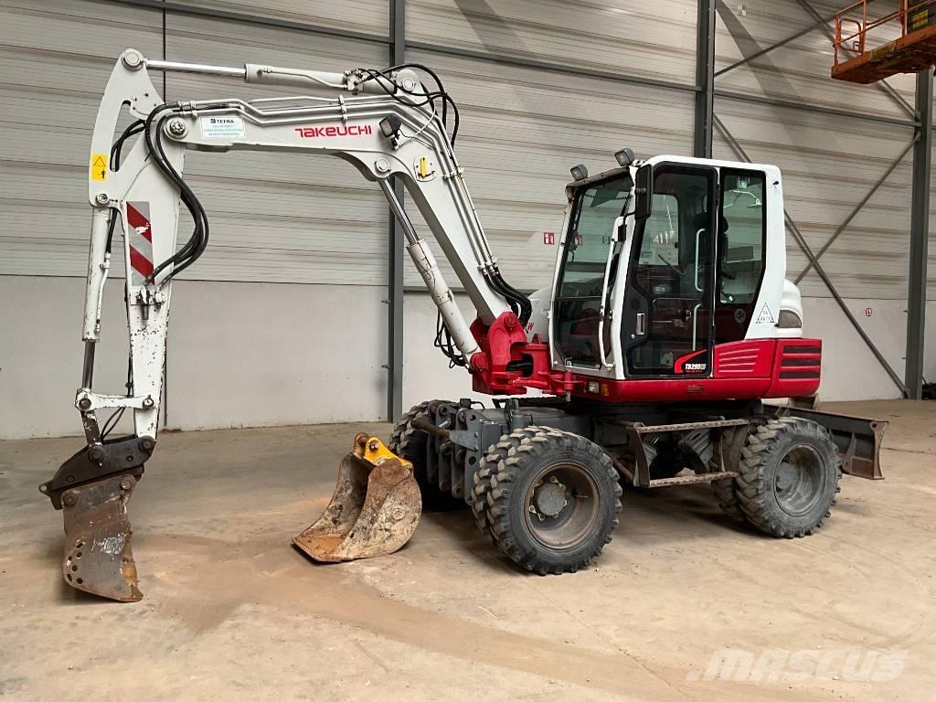 Takeuchi TB 295 W Bagri na kolesih