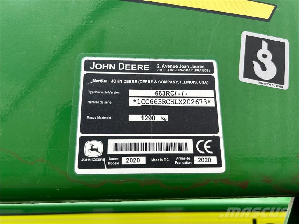 John Deere 6155M Traktorji