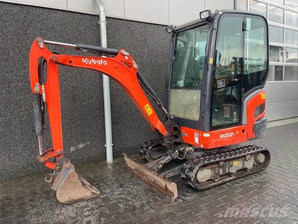 Kubota KX018-4 Mini bagri <7t